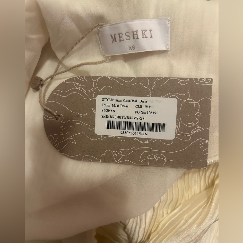 Meshki theia plisse maxi dress - Picture 8 of 15